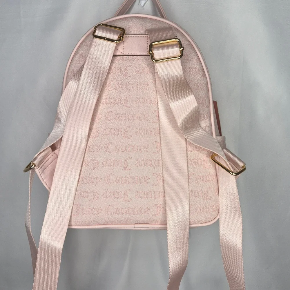 BNWT Juicy Couture Rosie Mini Backpack Powder Pink